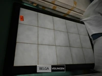 Blad salontafel met tegels - afbeelding 1 van  1