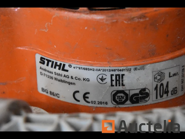 Bladblazer stihl bg8 - afbeelding 6 van  9