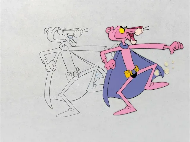Blake edwards (1922), toegeschreven aan, cartoon - afbeelding 1 van  4