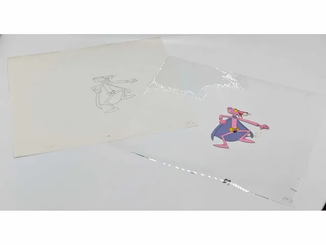 Blake edwards (1922), toegeschreven aan, cartoon - afbeelding 3 van  4