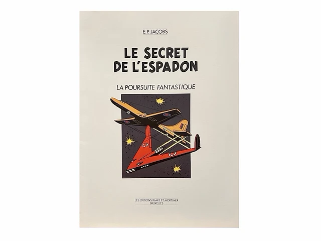 Blake & mortimer – le secret de l’espadon - afbeelding 1 van  6
