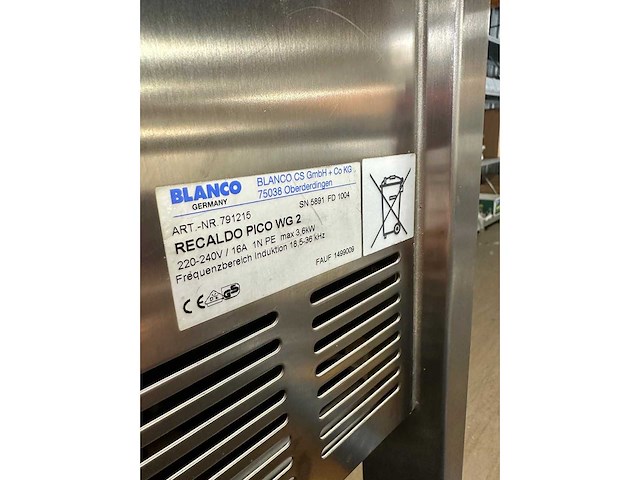 Blanco - regaldo pico - verwarmde transportwagen - serveerwagen - afbeelding 7 van  8