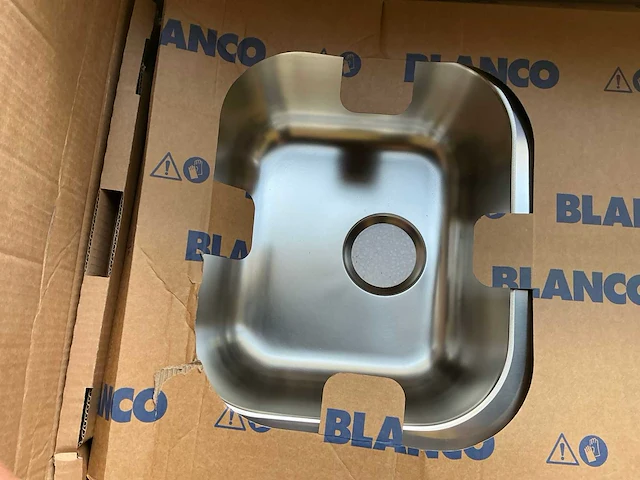 Blanco dinas 455 rvs spoelbak - afbeelding 3 van  4