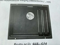 Blanco etagon 500-u spoelbak - afbeelding 1 van  3