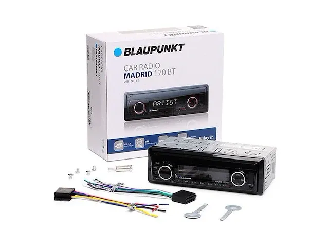 Blaupunkt madrid 170 bt 2 001 017 123 472 autoradio - afbeelding 2 van  3