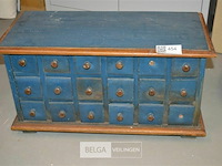 Blauw apothekerskastje - afbeelding 1 van  4