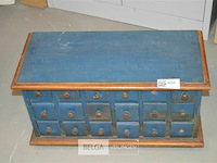 Blauw apothekerskastje - afbeelding 4 van  4