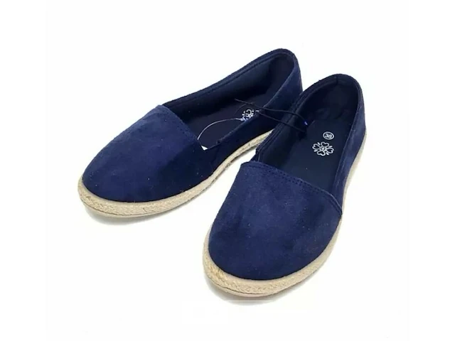 Blauw suède zomer espadrilles-maat 38 - afbeelding 5 van  5