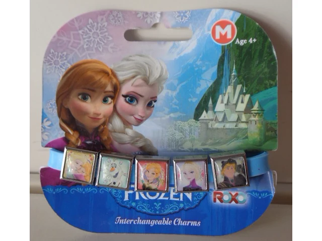 Blauwe armband disney frozen - afbeelding 2 van  5