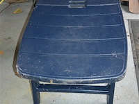 Blauwe ligstoel - afbeelding 3 van  3