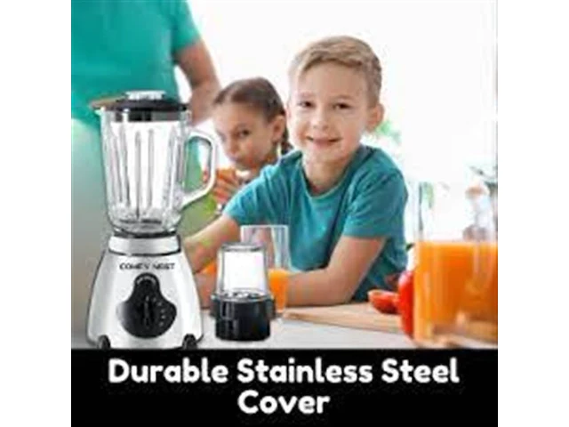 Blender smootiemaker/ice-crusher met glasbeker - afbeelding 3 van  6