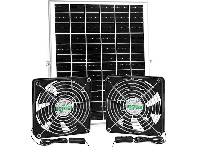Blessny ventilatorset op zonne-energie - afbeelding 1 van  4