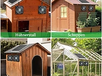 Blessny ventilatorset op zonne-energie - afbeelding 3 van  4