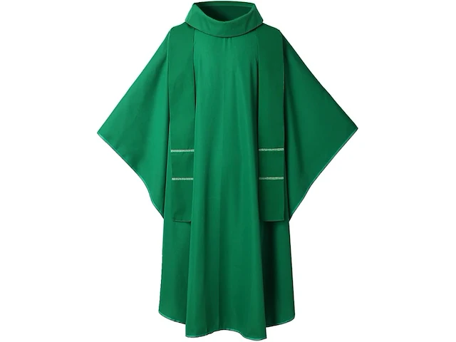 Blessume hoop/geest kerk priesters solid kazuifel massa gewaden - afbeelding 1 van  4