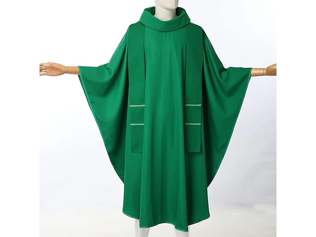 Blessume hoop/geest kerk priesters solid kazuifel massa gewaden - afbeelding 3 van  4
