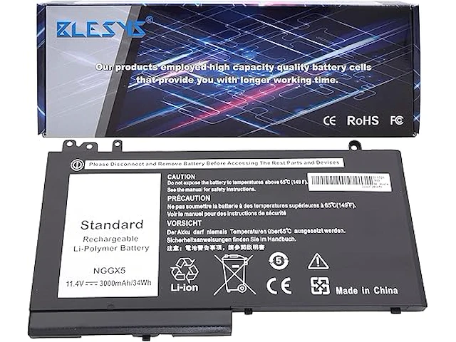 Blesys nggx5-laptop batterij - afbeelding 1 van  4