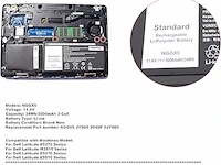 Blesys nggx5-laptop batterij - afbeelding 4 van  4