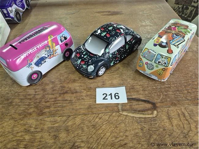 Blikken dozen 3 stuks - afbeelding 1 van  3