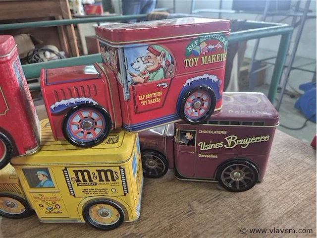 Blikken dozen 5 stuks - afbeelding 3 van  3