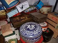 Blikken dozen en sigaren kistjes. ca. 60 stuks - afbeelding 6 van  6