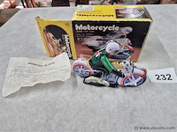 Blikken motorcycle - afbeelding 1 van  3