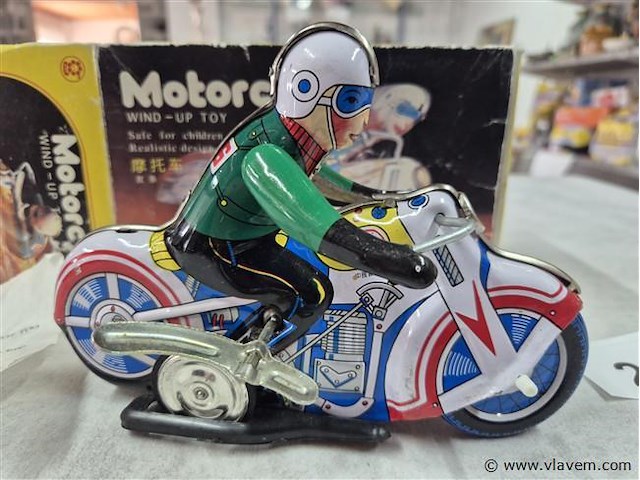 Blikken motorcycle - afbeelding 2 van  3