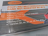 Blindklinkmoertang met moeren - afbeelding 4 van  5