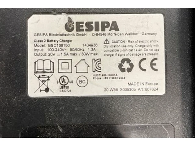 Blindklinkpistool gesipa - afbeelding 2 van  2
