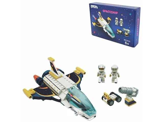 Blockz spaceship bouwset - afbeelding 1 van  4