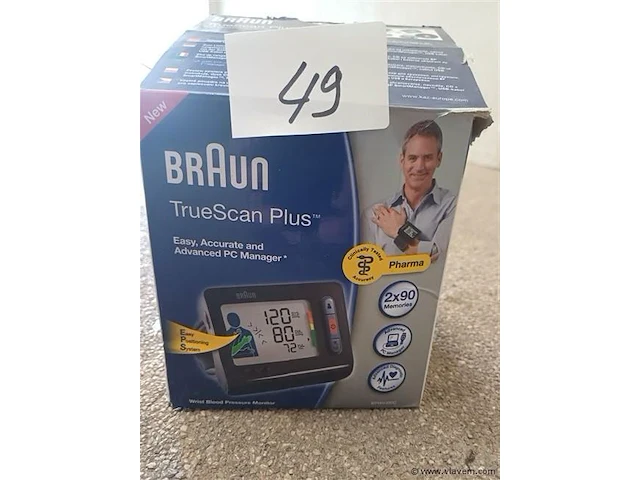 Bloeddruk/hartslag meter - afbeelding 1 van  1