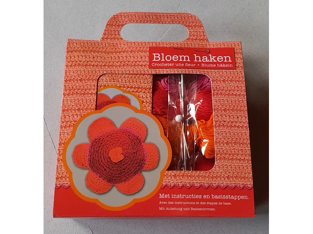 Bloem om zelf te haken - afbeelding 1 van  5