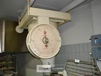 Bloemafweger met kuip ca. 120 kilo merk putzeys/melot - afbeelding 2 van  2