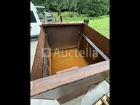 Bloembak in corten (groot) - afbeelding 1 van  4