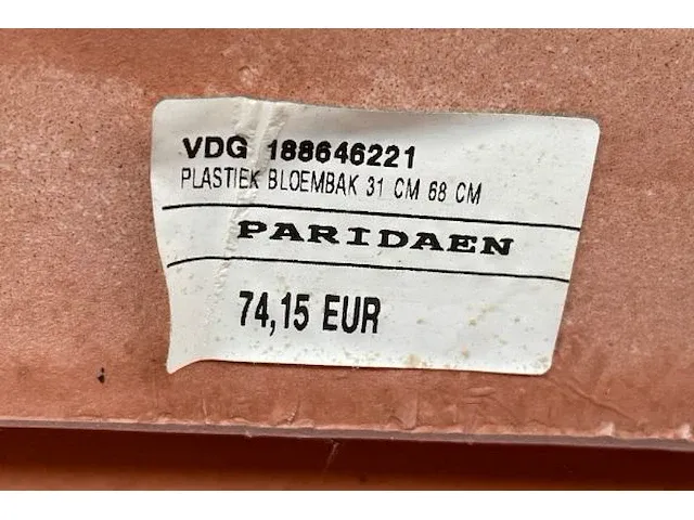 Bloembakken 3 stuks - afbeelding 4 van  4