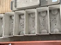 Bloembakken 6 stuks