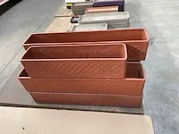 Bloembakken 6 stuks