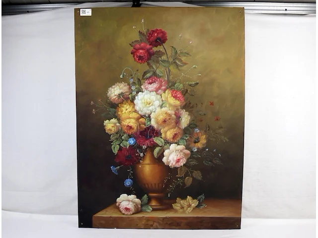 Bloemen in vaas - afbeelding 1 van  4