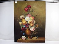 Bloemen in vaas - afbeelding 1 van  4