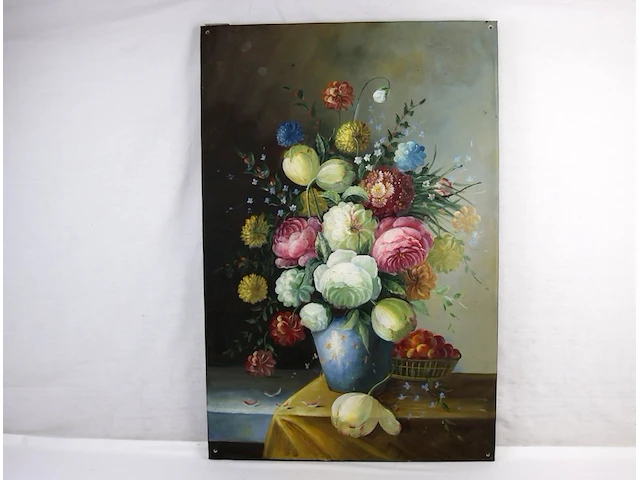 Bloemen in vaas - afbeelding 1 van  4