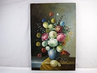 Bloemen in vaas - afbeelding 1 van  4