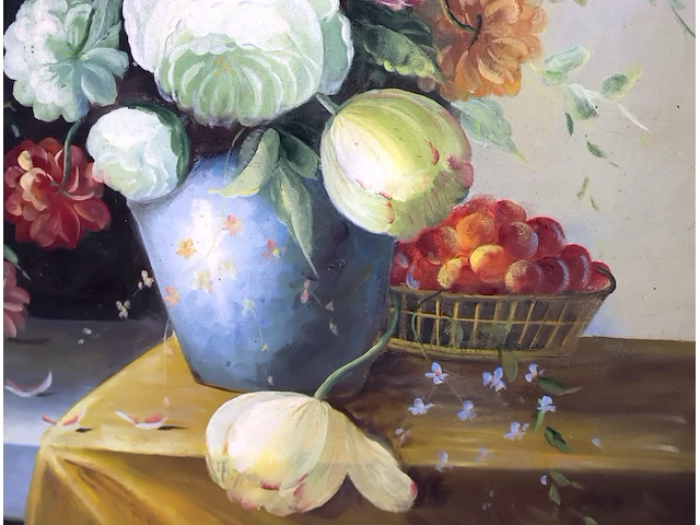 Bloemen in vaas - afbeelding 2 van  4