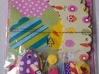 Bloemenkrans met hangers vogels - afbeelding 3 van  5