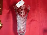 Bloemenvaasje in glas - afbeelding 1 van  1