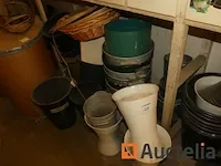 Bloemist benodigdheden, potten, bamboe tutoren - afbeelding 5 van  6