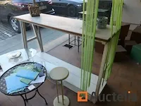 Bloemist winkel meubilair