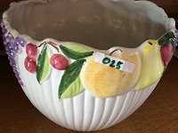 Bloempot fruitmotief - afbeelding 1 van  2