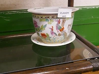 Bloempot met onderschaal - afbeelding 1 van  1