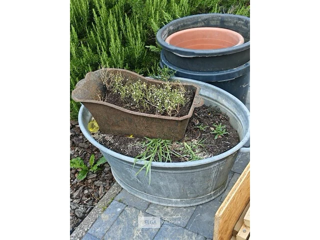 Bloempotten en kolenpot - afbeelding 4 van  4
