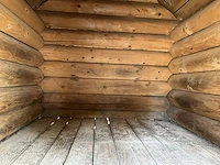 Blokhut hondenhok - dierenverblijf 230x190cm - afbeelding 2 van  13