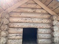 Blokhut hondenhok - dierenverblijf 230x190cm - afbeelding 4 van  13